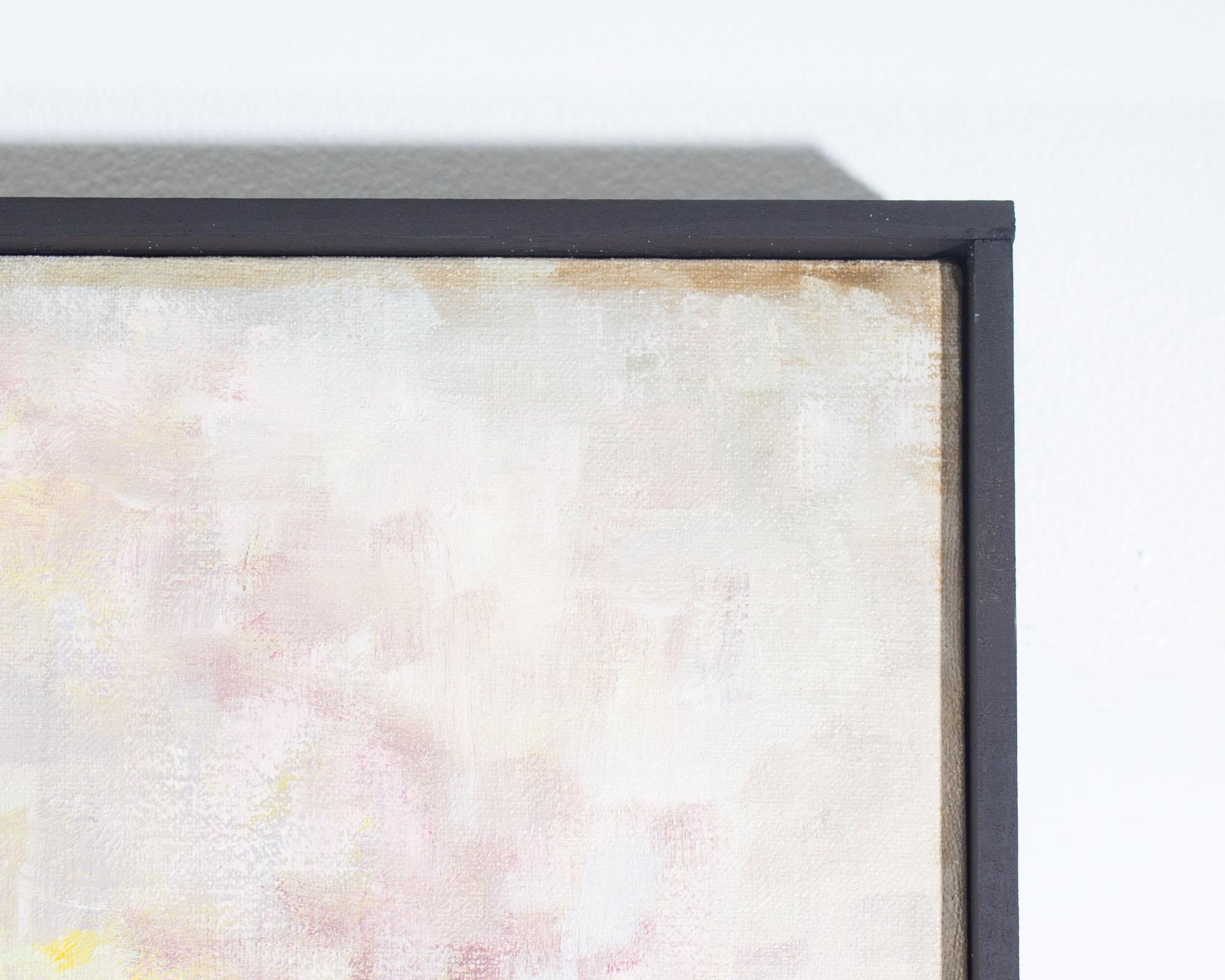 Alejandro Camarena Pintura abstracta al óleo sobre lienzo Naturaleza muerta floral firmada Moderno en venta