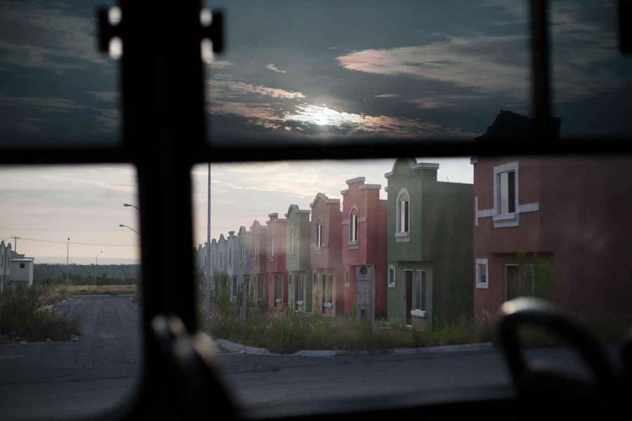 Untitled #14 (Suburban Bus)
