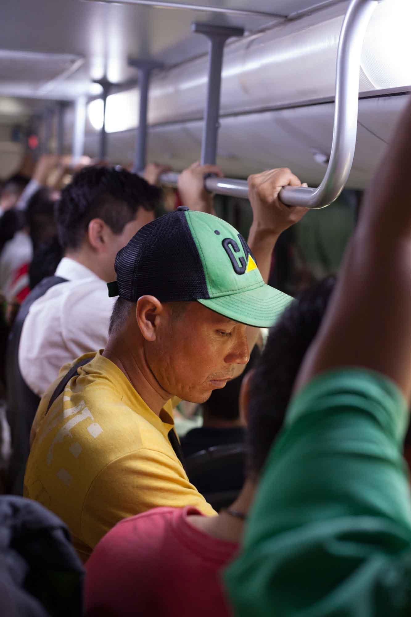 Alejandro Cartagena Color Photograph - Untitled #18 (Suburban Bus)