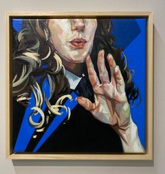 Gesto e barriera - Ritratto di donna contemporaneo del XXI secolo