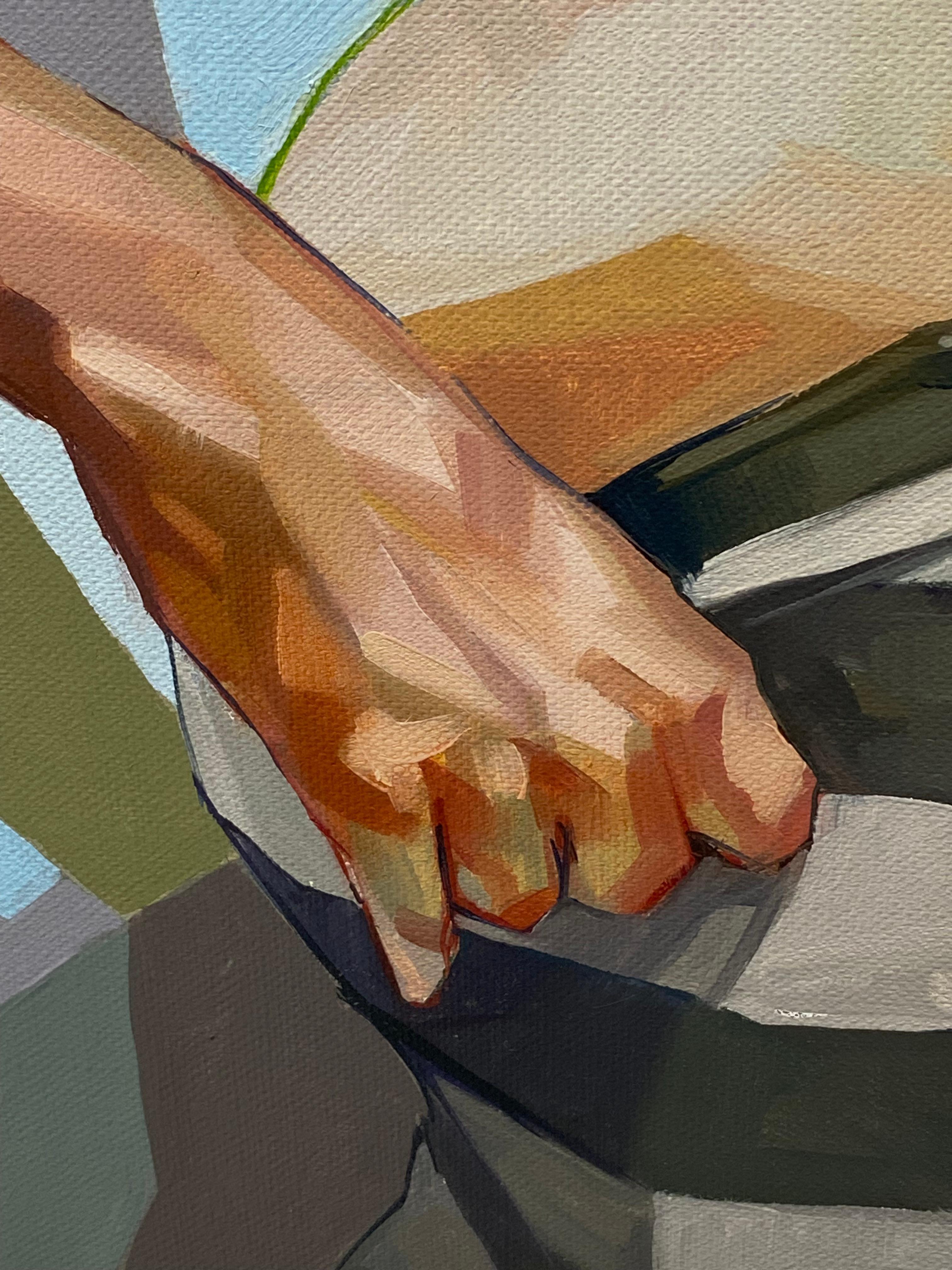 Sin título - Pintura contemporánea del siglo XXI de una mujer en venta 2