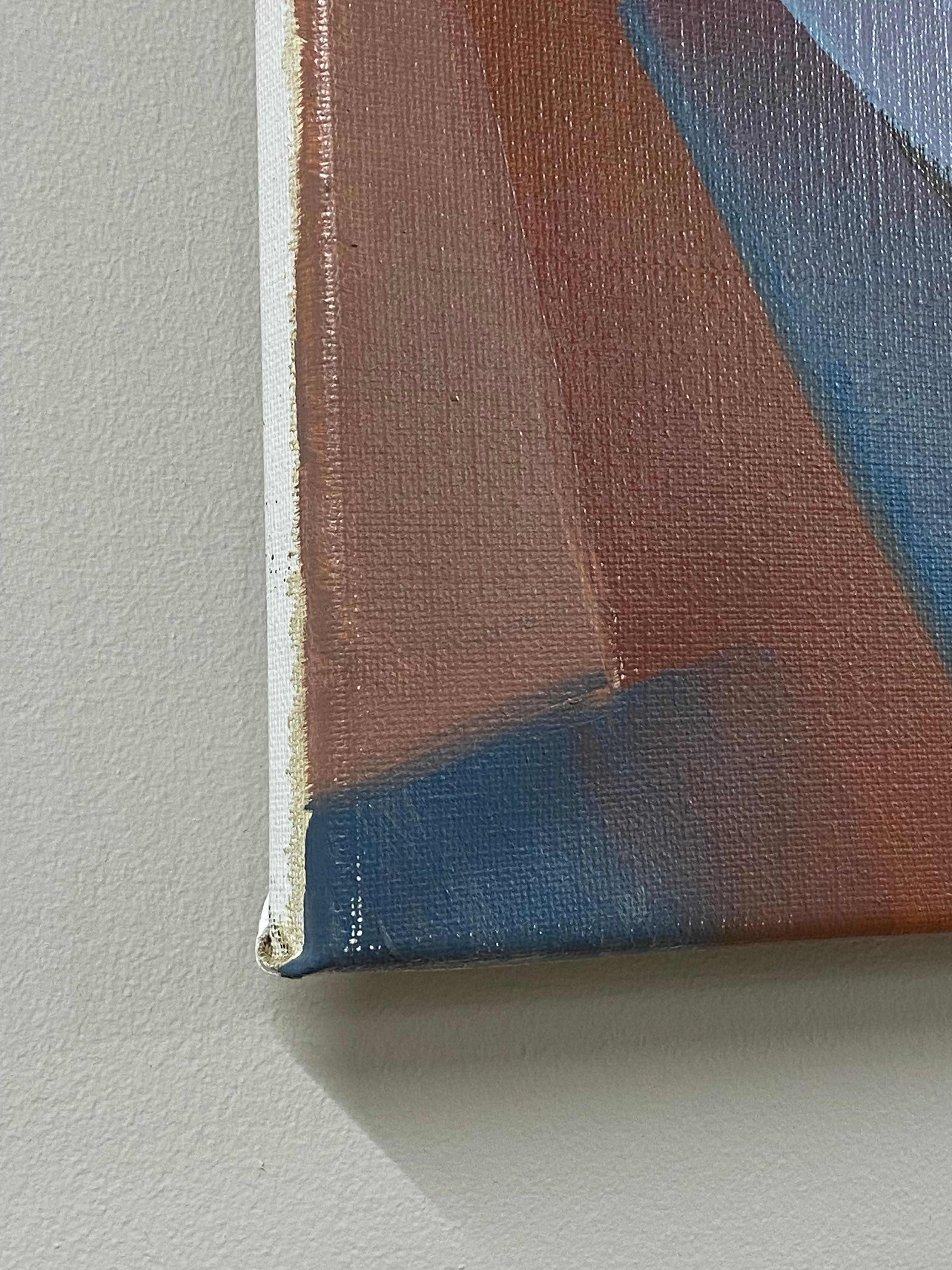 Were We Find Refuge - 21st Century Contemporary Painting of two woman For Sale 8