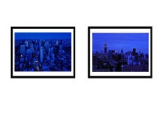16x24 in. Rhapsody in Blue 2, New York City landscape photography