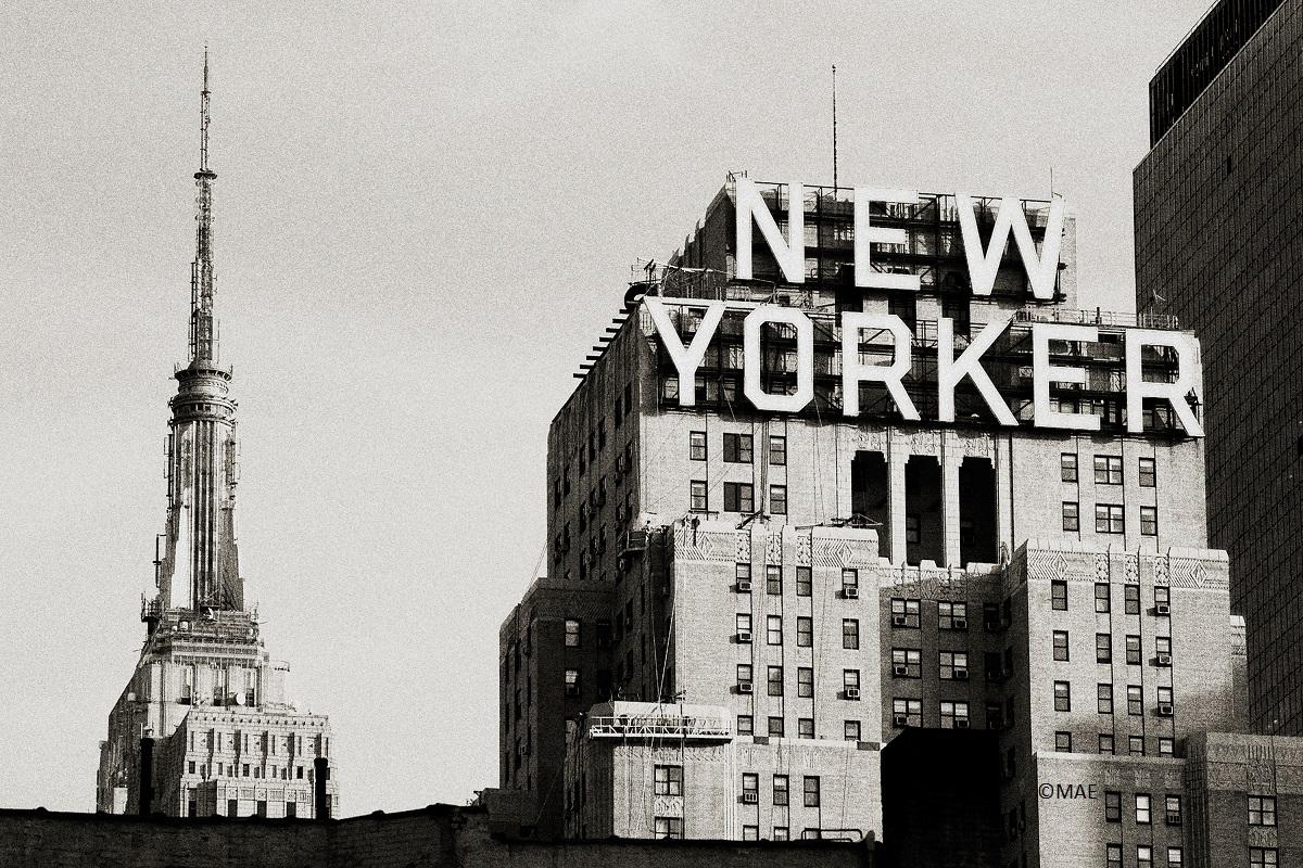 I LOVE New York I und New Yorker (Gewinner des Preises für Schwarz-Weiß in New York City) im Angebot 1