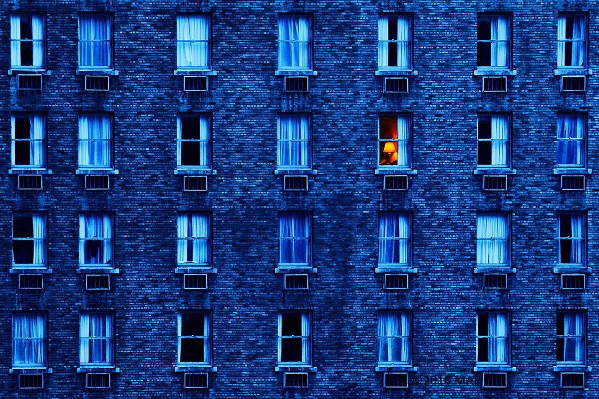 Alejandro Cerutti Landscape Photograph -  "New York City Windows"  large award winning photography - mounted / frameless