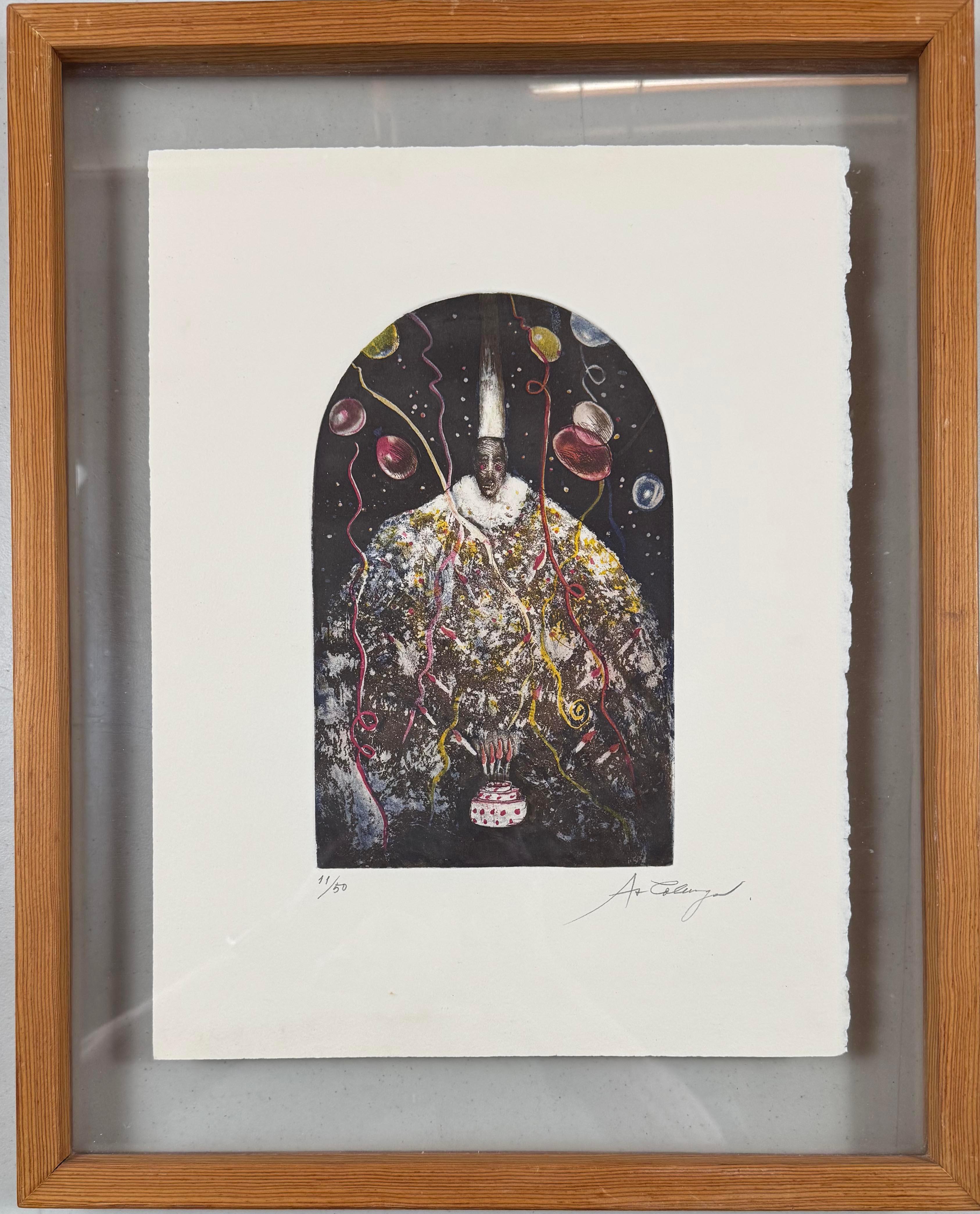 Alejandro Colunga Portrait Print - Tomano Monote (Cupcake Boy)