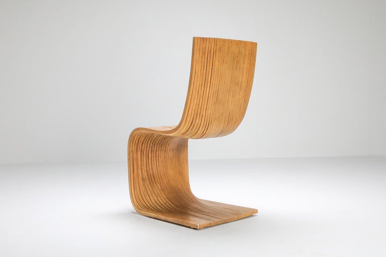 Alejandro Estrada Bamboo Dining Chairs for Piegatto For Sale 2