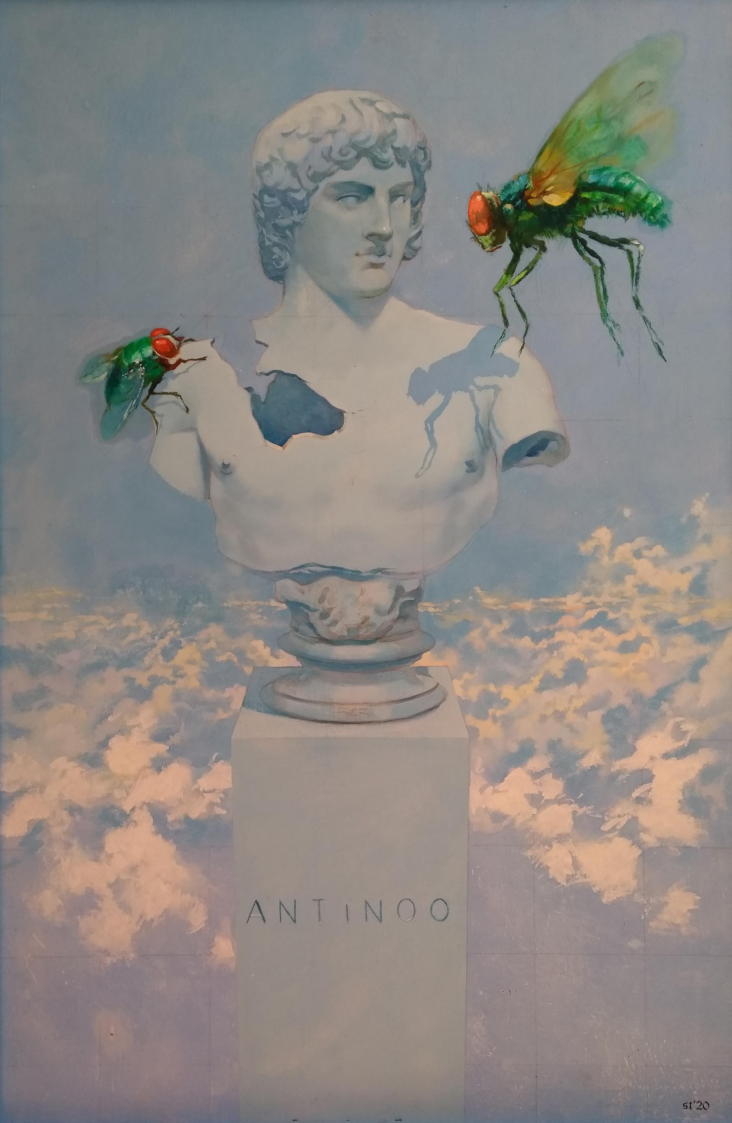 Antinoo. Figurativo, Figura umana, Realismo, surrealista, mitologia