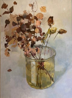 "Secchio". Figurativo, Realismo, natura morta, olio su tavola