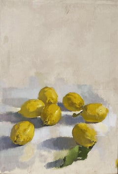 Lemmons. Figurativo, Realismo, bodegón, óleo sobre lienzo
