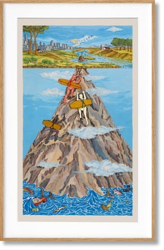 Jodorowsky. Art Sin Fin. ‘El pueblo del alma (Village of the soul)’, 1972/2025.