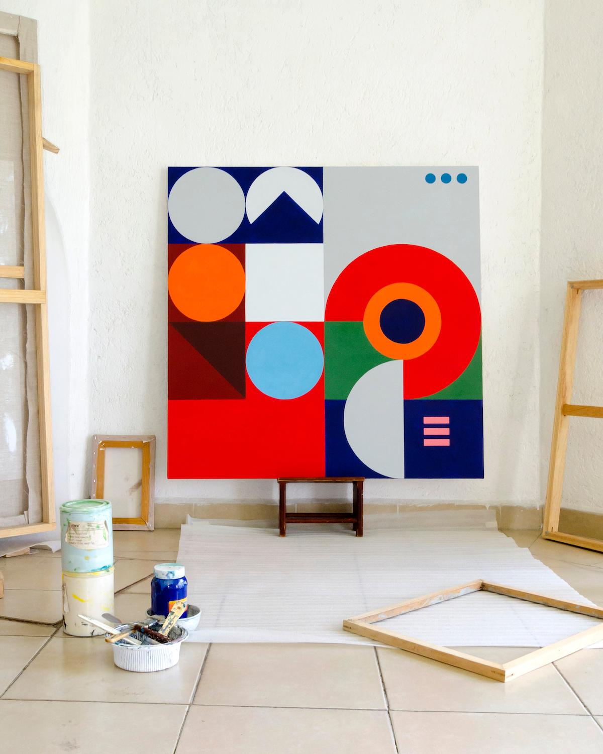 Contemporary Art, Abstract Painting
Acrylic on canvas
100x100cm
Signed and dated on the back 

About the artist

Alejandro Legorreta (Mexico, 1987)

I studied Hispanic Literature at Universidad Nacional Autonoma de Mexico (UNAM). My interest in the