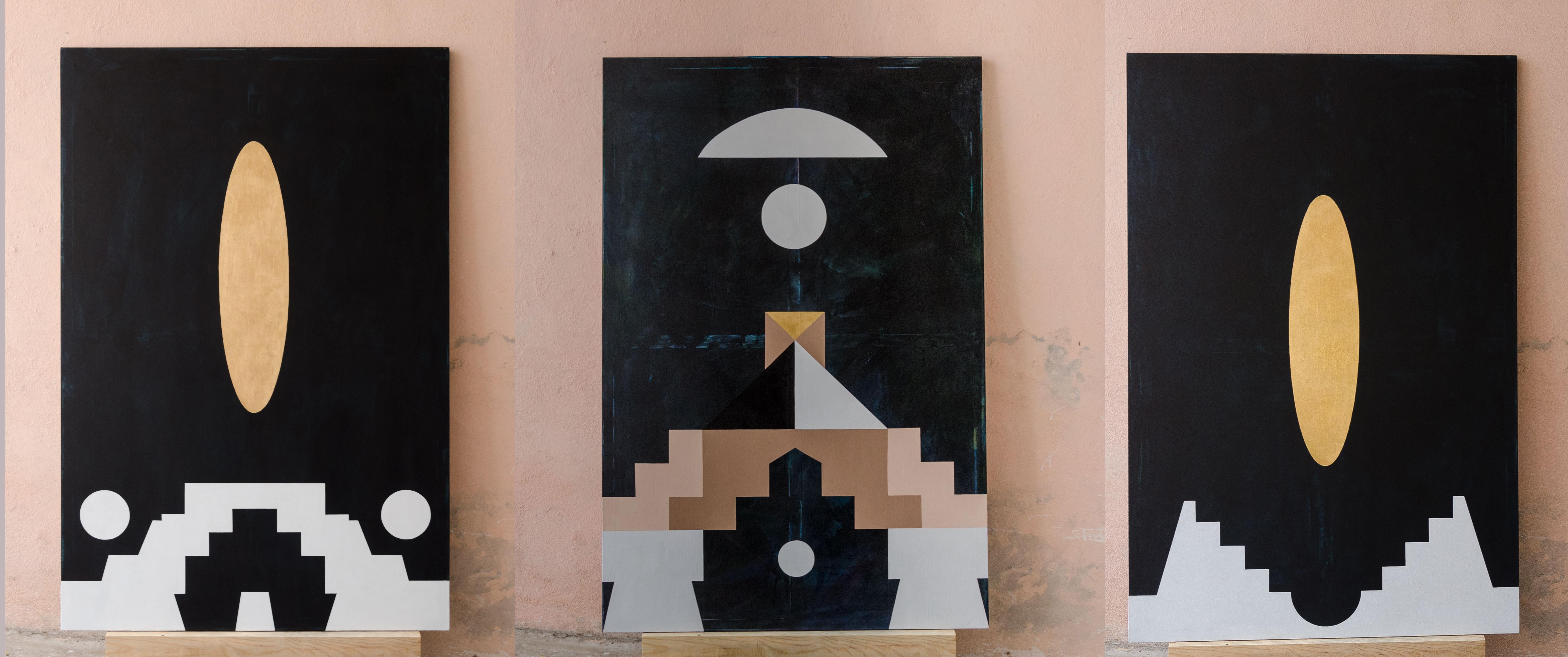 El Espejo sobre la Piedra, Contemporary Art, Abstract Painting, 21st Century For Sale 4