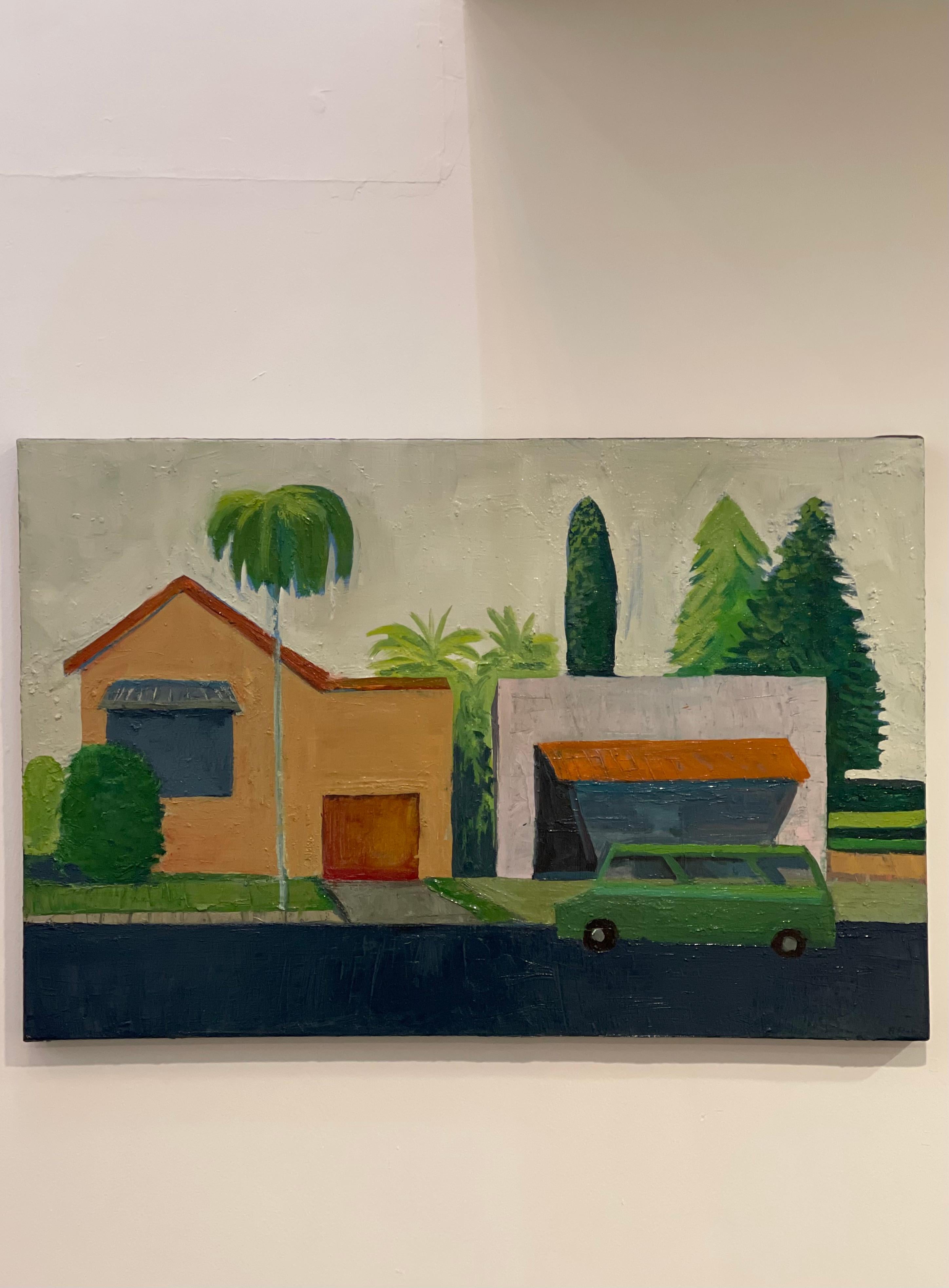 Alameda-Van – Painting von Alejandro Rubio