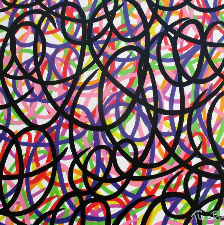 Abstract Painting di Alejandro Thornton - A37
