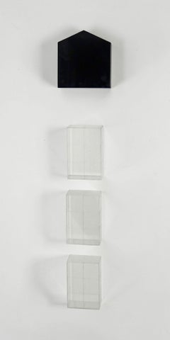 Epitafos und Etapas 1-3, Plexiglas-Wandskulpturenserie