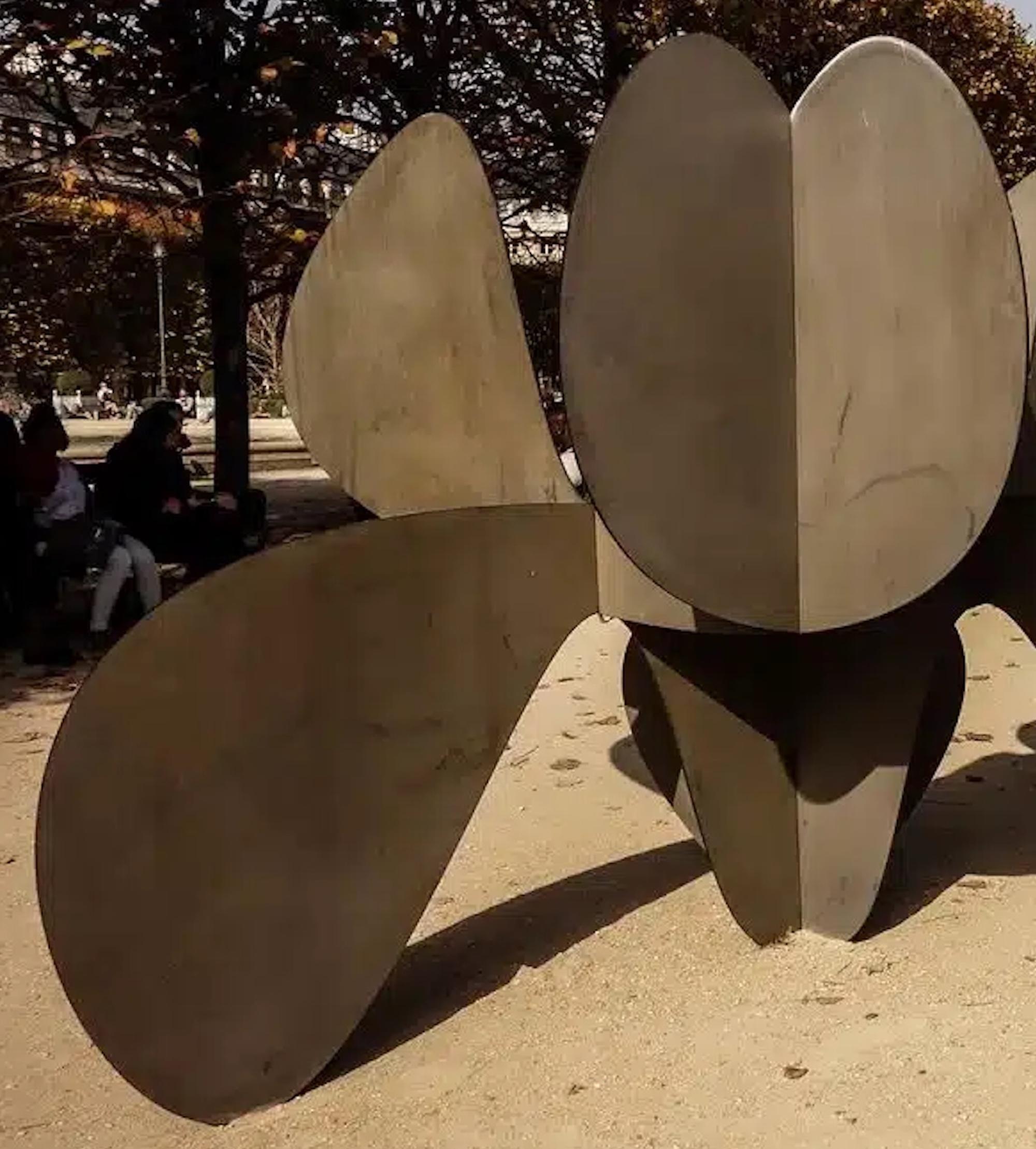 Barricada #1 h L by Alejandro Vega Beuvrin - Large abstract sculpture, spatial For Sale 5