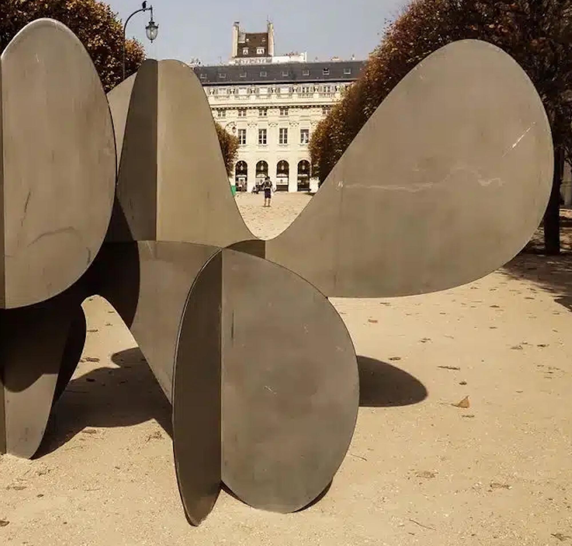 Barricada #1 h L by Alejandro Vega Beuvrin - Large abstract sculpture, spatial For Sale 6