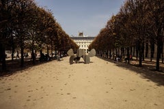 Barricada n°1 h L d'Alejandro Vega Beuvrin - Grande sculpture abstraite, spatiale