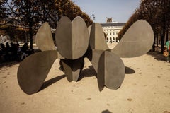 Barricada #1 h L by Alejandro Vega Beuvrin - Large abstract sculpture, spatial