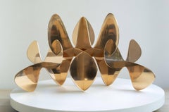 Barricada #2 bp S30 d
Alejandro Vega Beuvrin - Sculpture abstraite, dorée