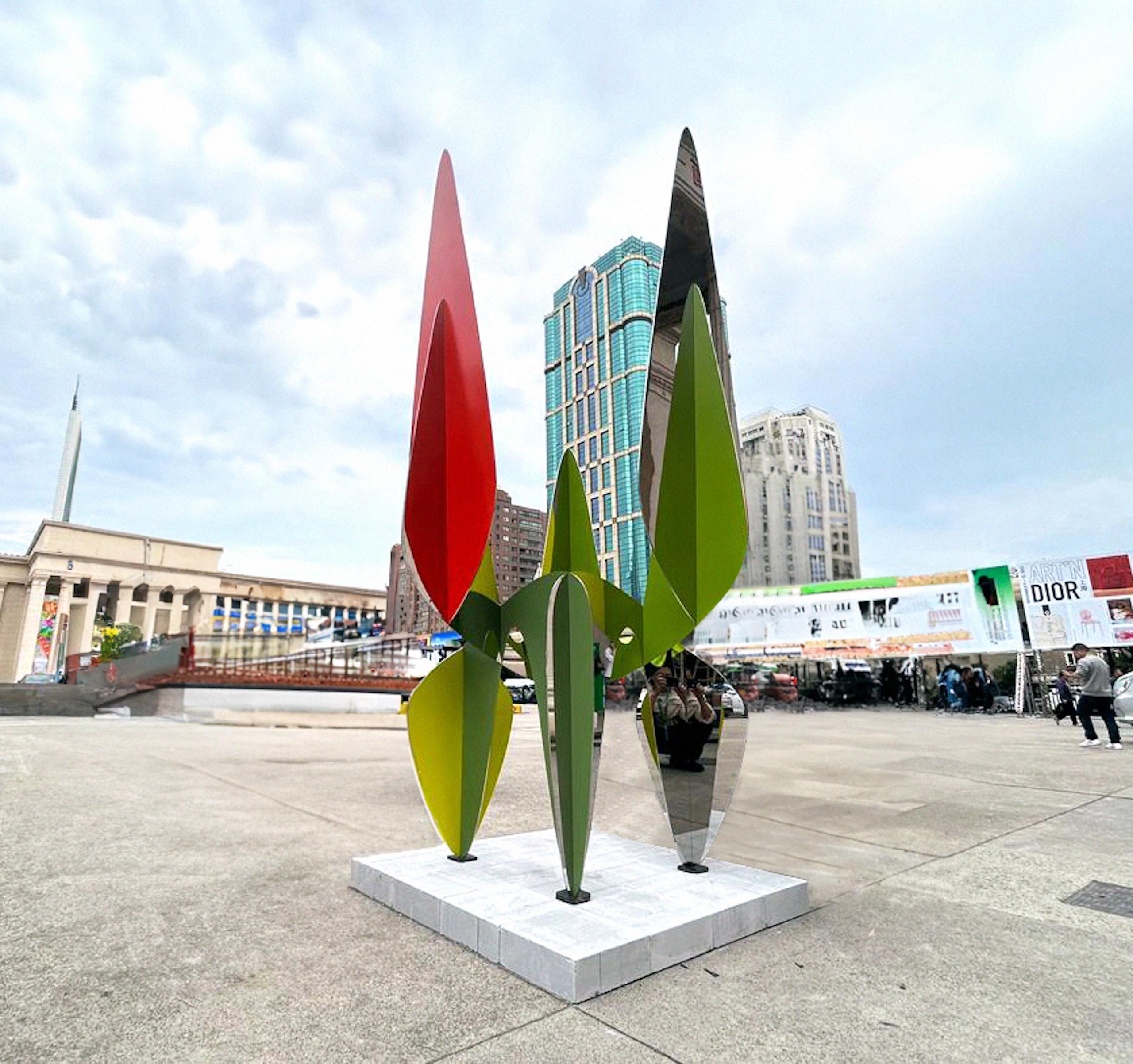 Barricada #20 aip L300 by Alejandro Vega Beuvrin - Large abstract sculpture For Sale 3