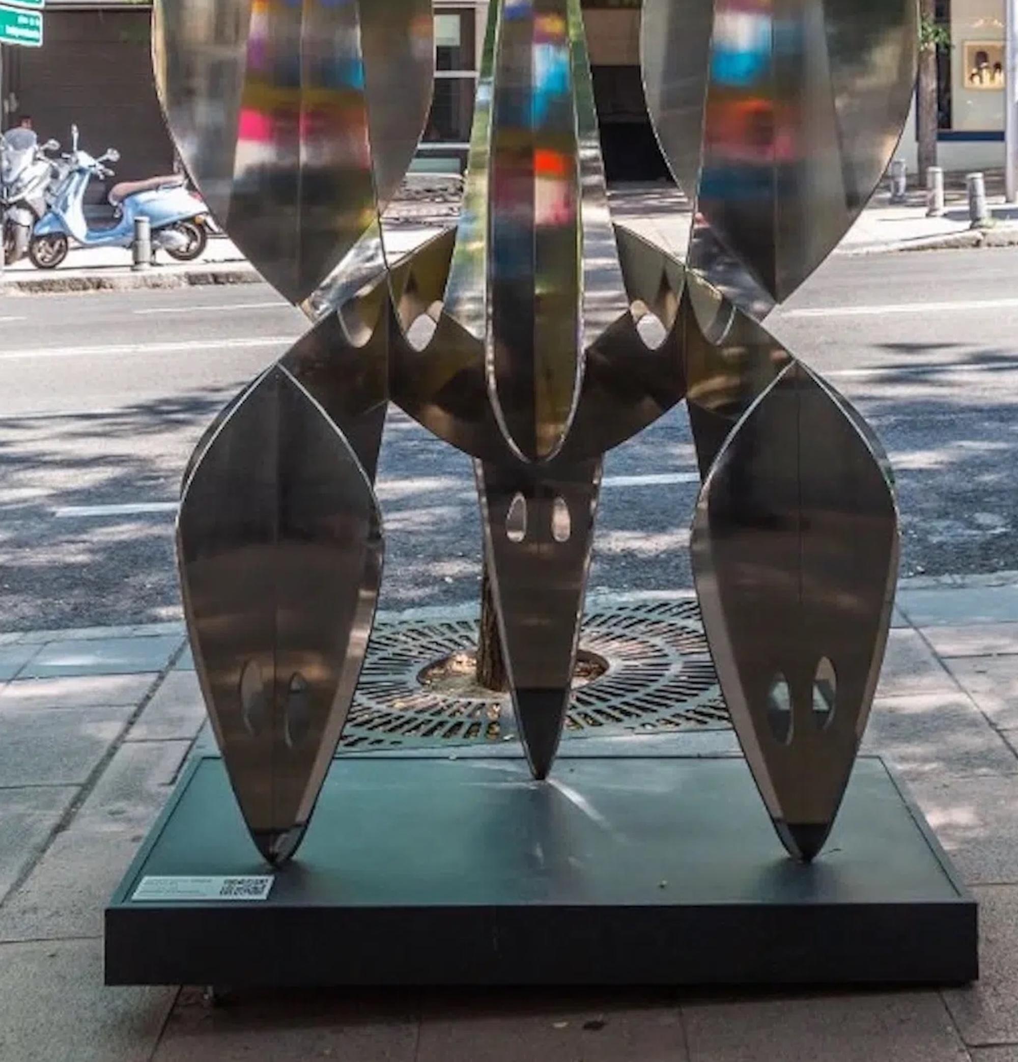 Barricada #20 aip L300 by Alejandro Vega Beuvrin - Large abstract sculpture For Sale 5