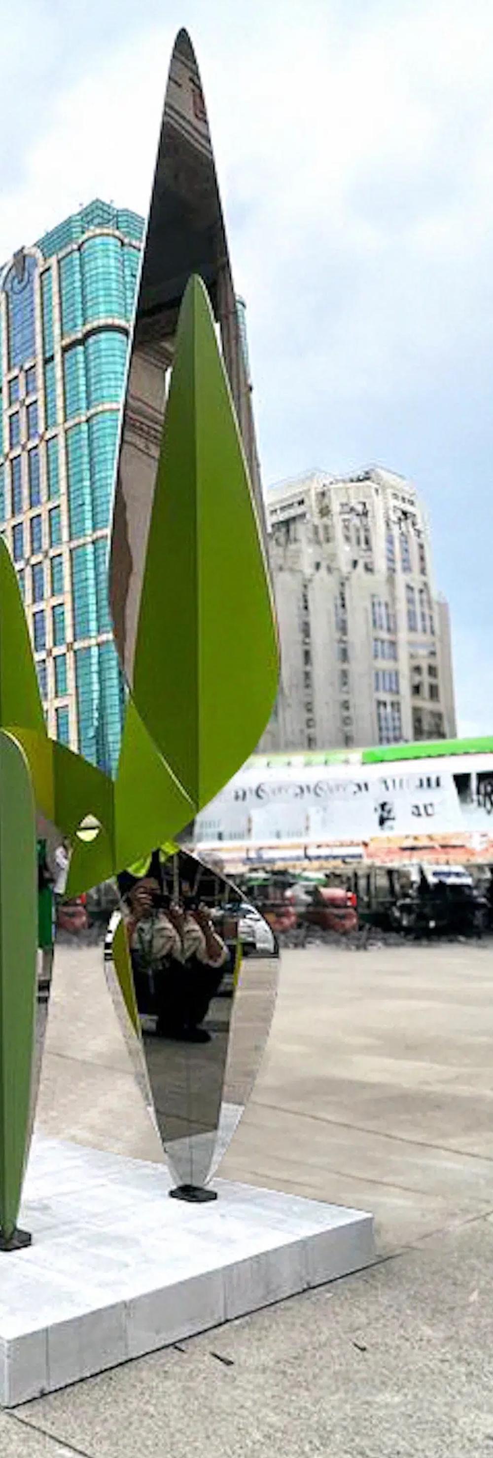 Barricada #20 aip L300 by Alejandro Vega Beuvrin - Large abstract sculpture For Sale 6