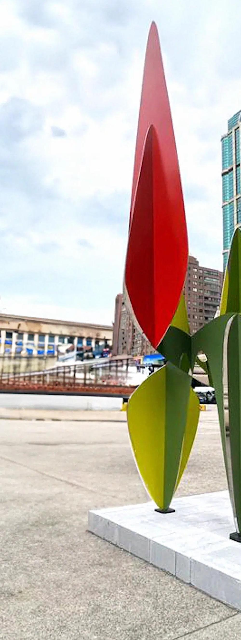 Barricada #20 aip L300 by Alejandro Vega Beuvrin - Large abstract sculpture For Sale 7