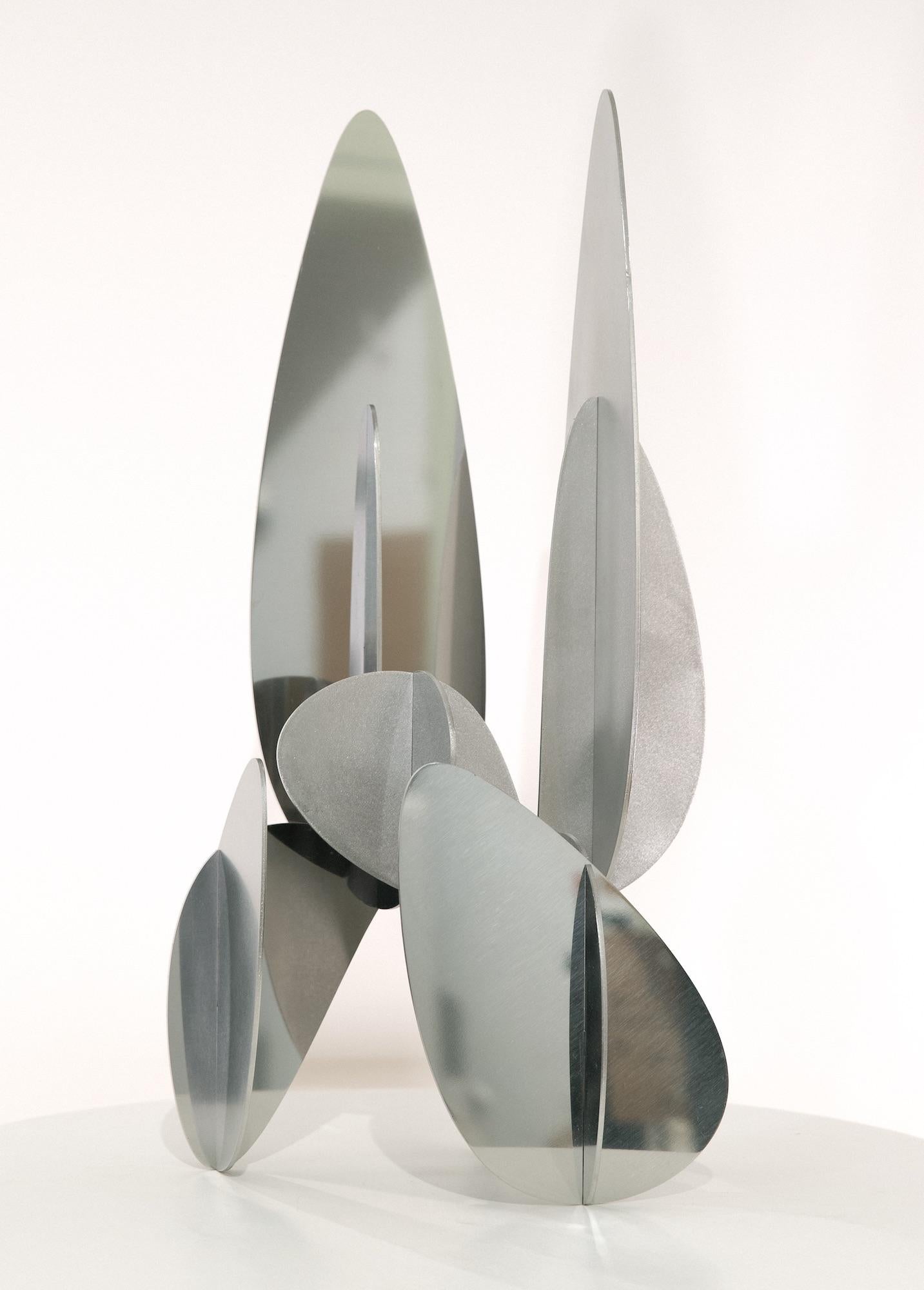 Barricada #22 aips S60 by Alejandro Vega Beuvrin - Stainless steel sculpture For Sale 1