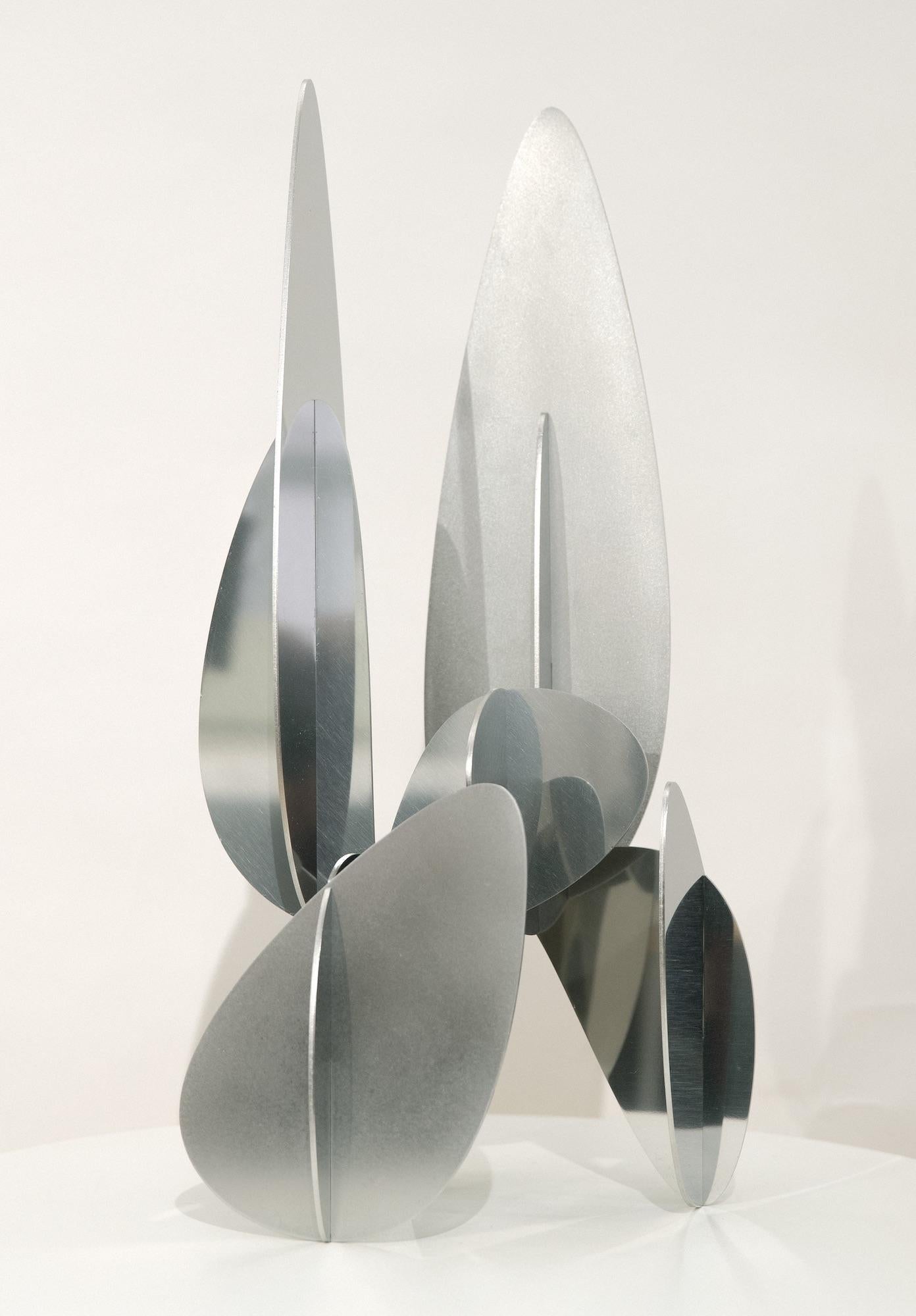Barricada #22 aips S60 by Alejandro Vega Beuvrin - Stainless steel sculpture For Sale 2