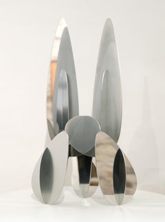 Barricada #22 aips S60 by Alejandro Vega Beuvrin - Stainless steel sculpture