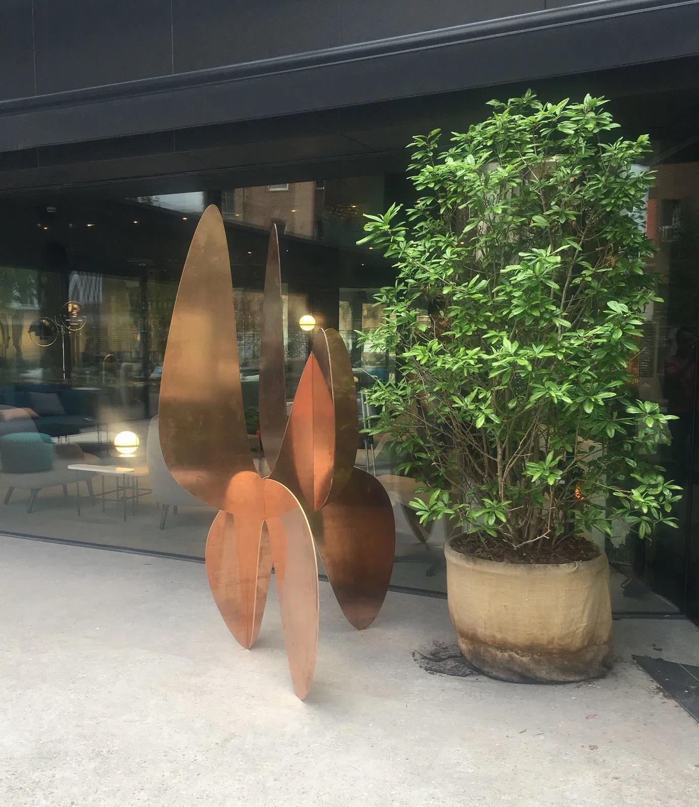 Barricada #9 b L by Alejandro Vega Beuvrin - Outdoor sculpture, organic forms For Sale 2