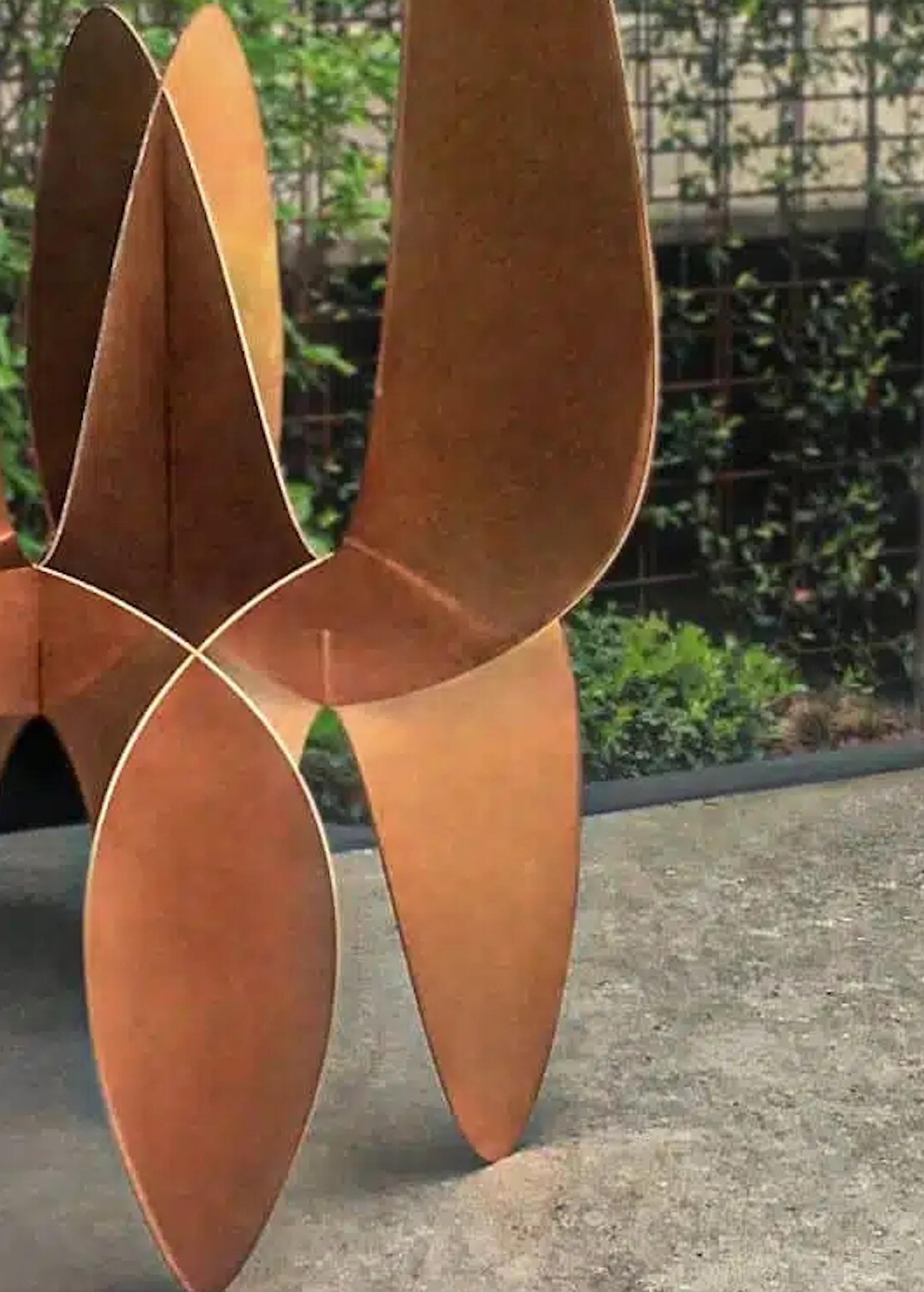 Barricada #9 b L de Alejandro Vega Beuvrin - Escultura al aire libre, formas orgánicas en venta 6