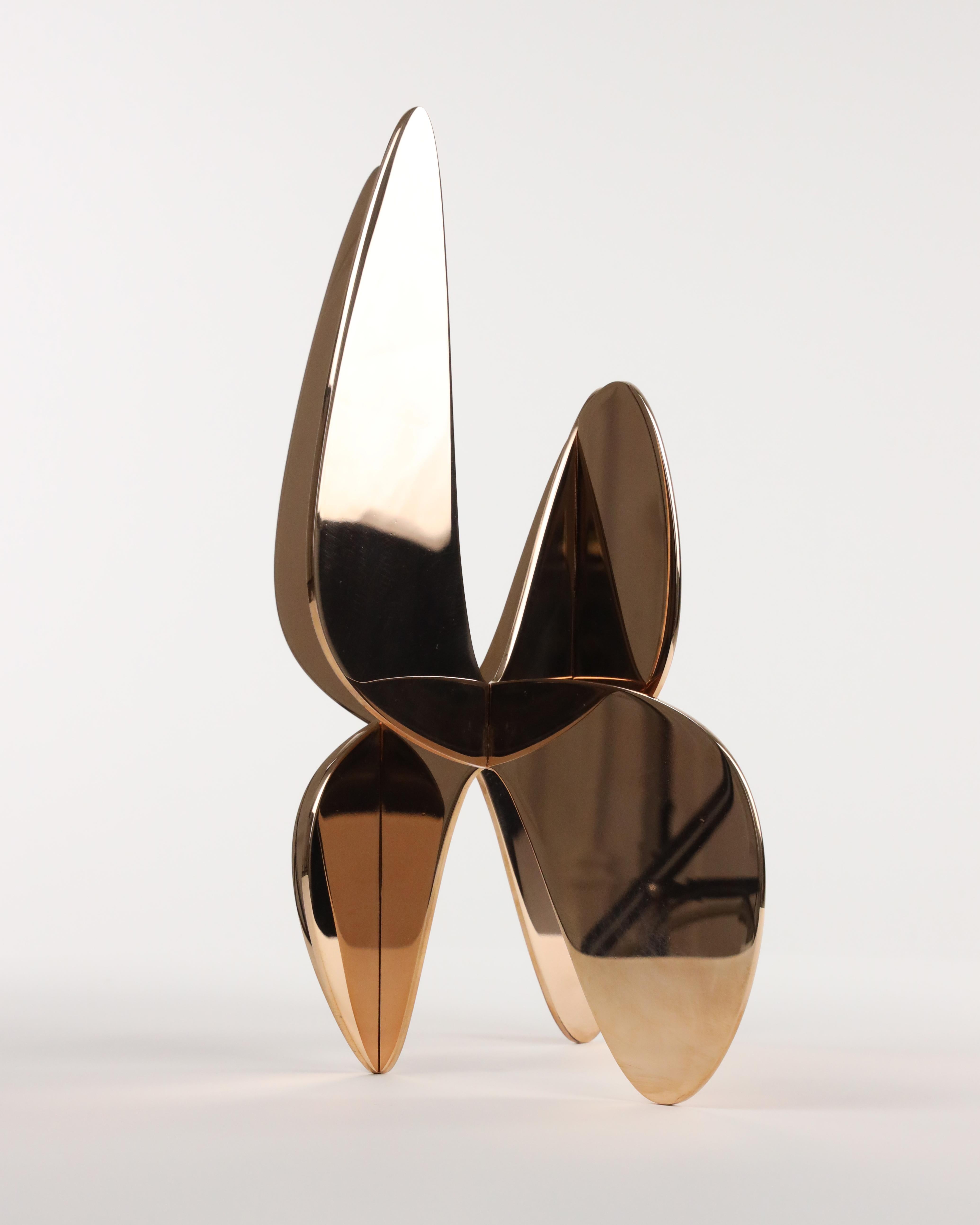 Barricada #9bpS30 by A. Vega Beuvrin - Contemporary Geometric abstract sculpture For Sale 5