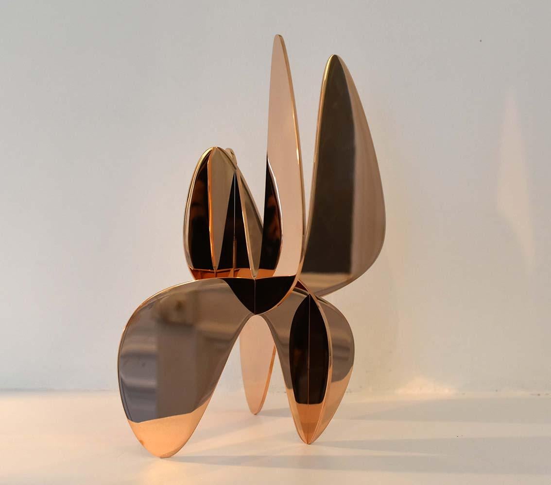 Barricada #9bpS30 par A. Vega Beuvrin - Sculpture abstraite géométrique contemporaine en vente 4
