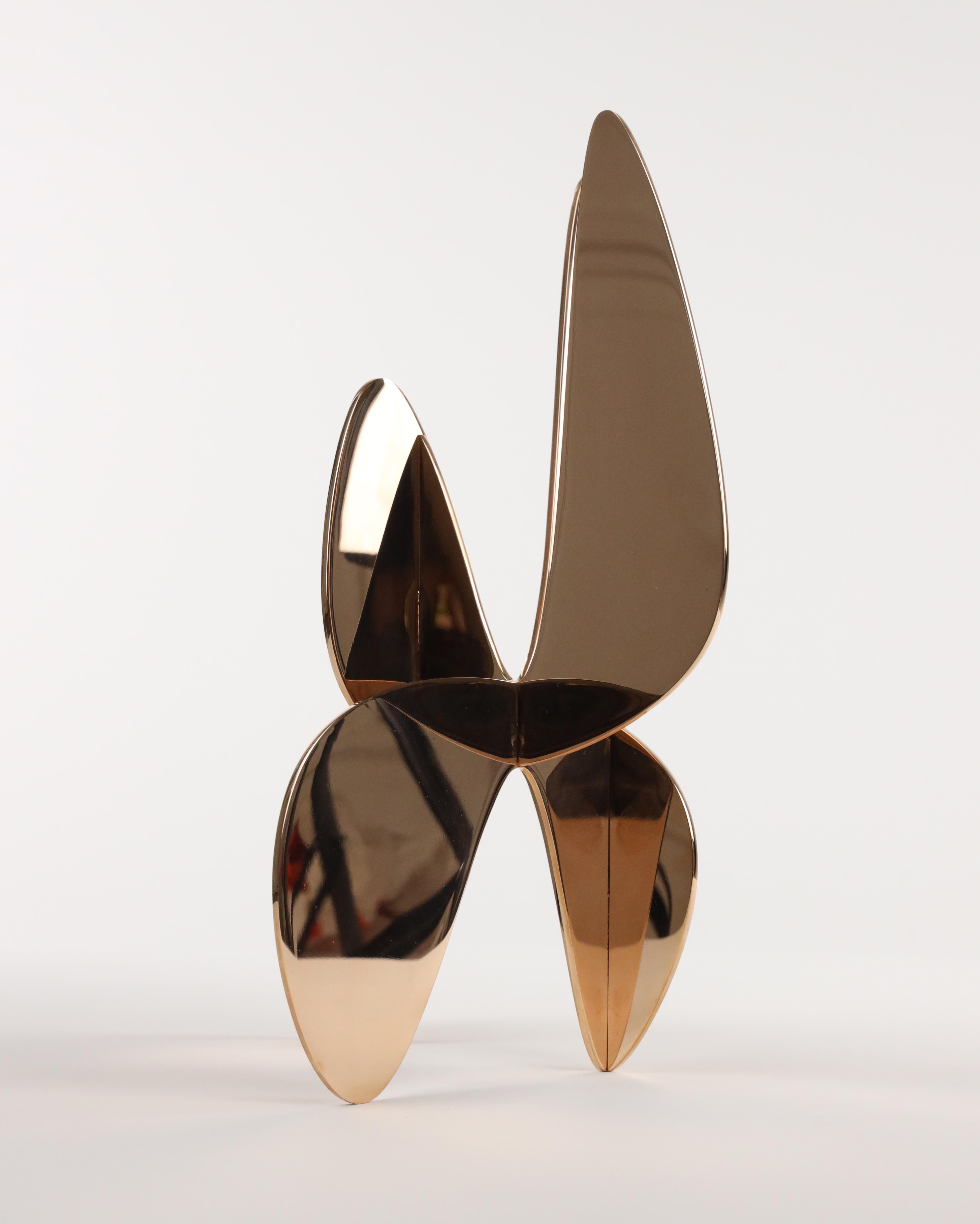 Barricada #9bpS30 by A. Vega Beuvrin - Contemporary Geometric abstract sculpture For Sale 2