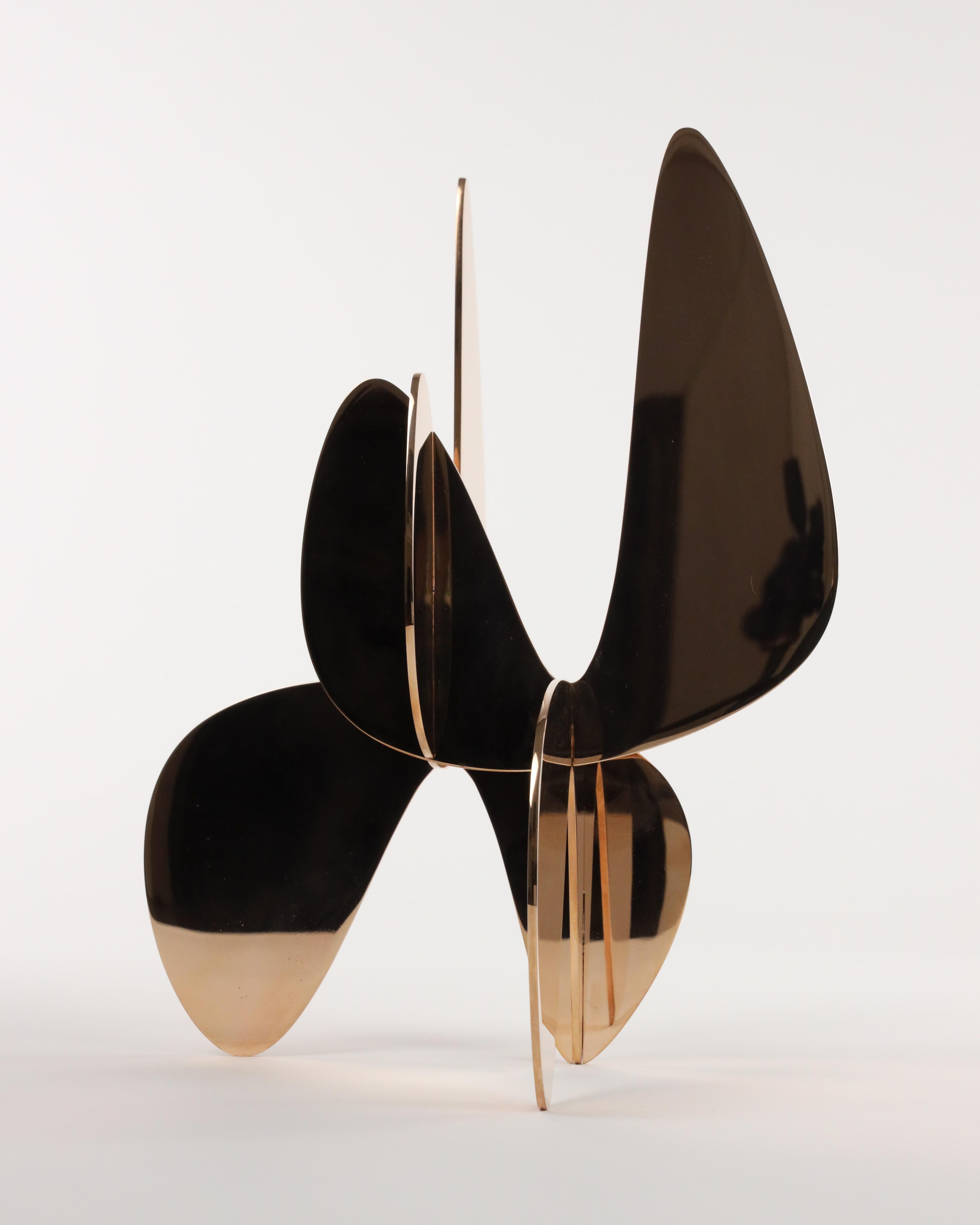 Barricada #9bpS30 by A. Vega Beuvrin - Contemporary Geometric abstract sculpture For Sale 3