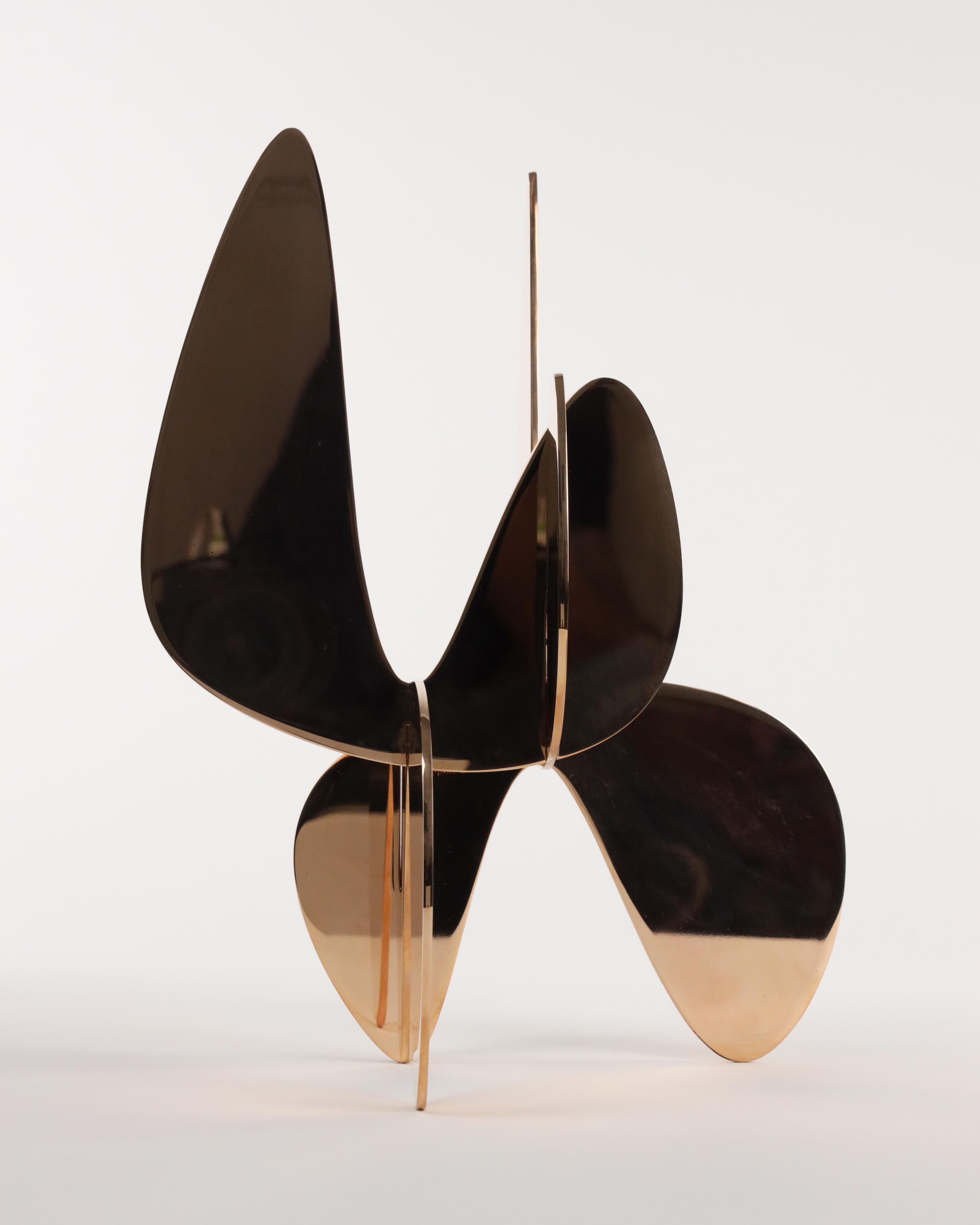 Barricada #9bpS30 by A. Vega Beuvrin - Contemporary Geometric abstract sculpture For Sale 4