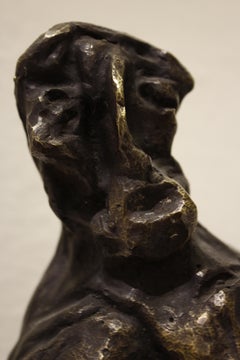 La Piedad del Zopilote, Bronze Sculpture, Contemporary Mexican Art