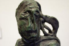 Mujer con Cantaro, Bronze Sculpture, Contemporary Mexican Art