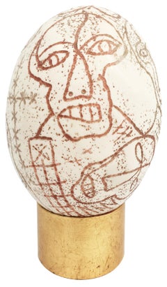 Untitled (Ostrich Egg)