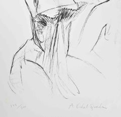 Doppia Marilyn - Litografia di Alejo Vidal-Quadras - Metà del XX secolo