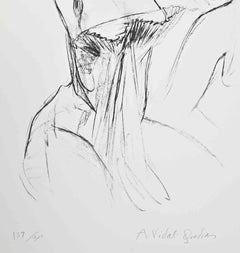 Double Marilyn - Lithograph by Alejo Vidal-Quadras - Mid-20th Century