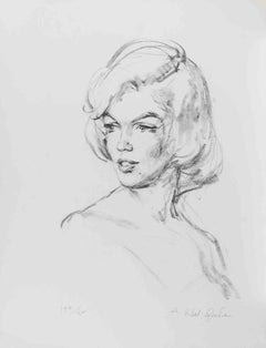 Just Marilyn - Lithograph by Alejo Vidal-Quadras - 1960s