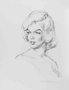 Just Marilyn - Lithograph by Alejo Vidal-Quadras - 1960s
