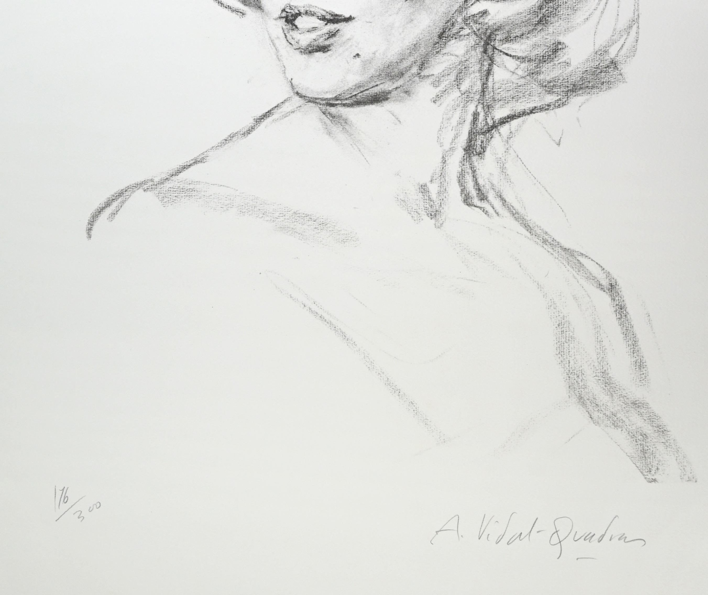 Just Marilyn - Lithograph by Alejo Vidal-Quadras - Mid-20th Century For Sale 1