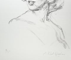 Just Marilyn - Lithograph by Alejo Vidal-Quadras - Mid-20th Century