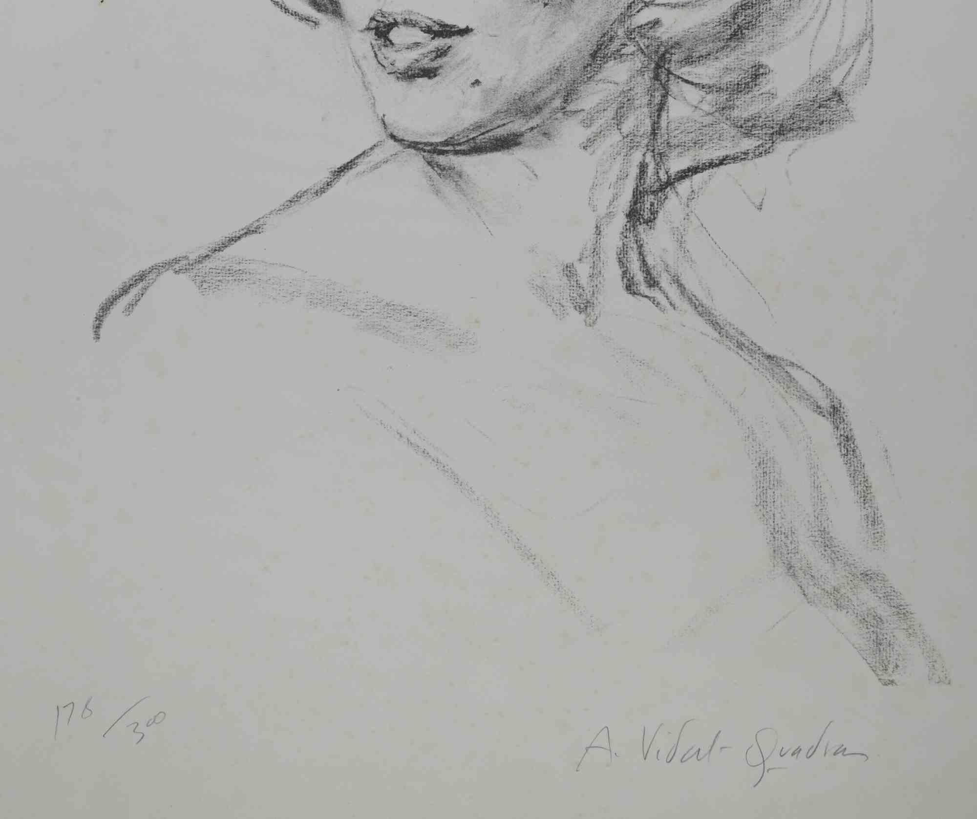 Just Marilyn - Lithograph by Alejo Vidal-Quadras - Mid-20th Century For Sale 1