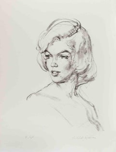 Just Marilyn - Lithograph by Alejo Vidal-Quadras - Mid-20th Century